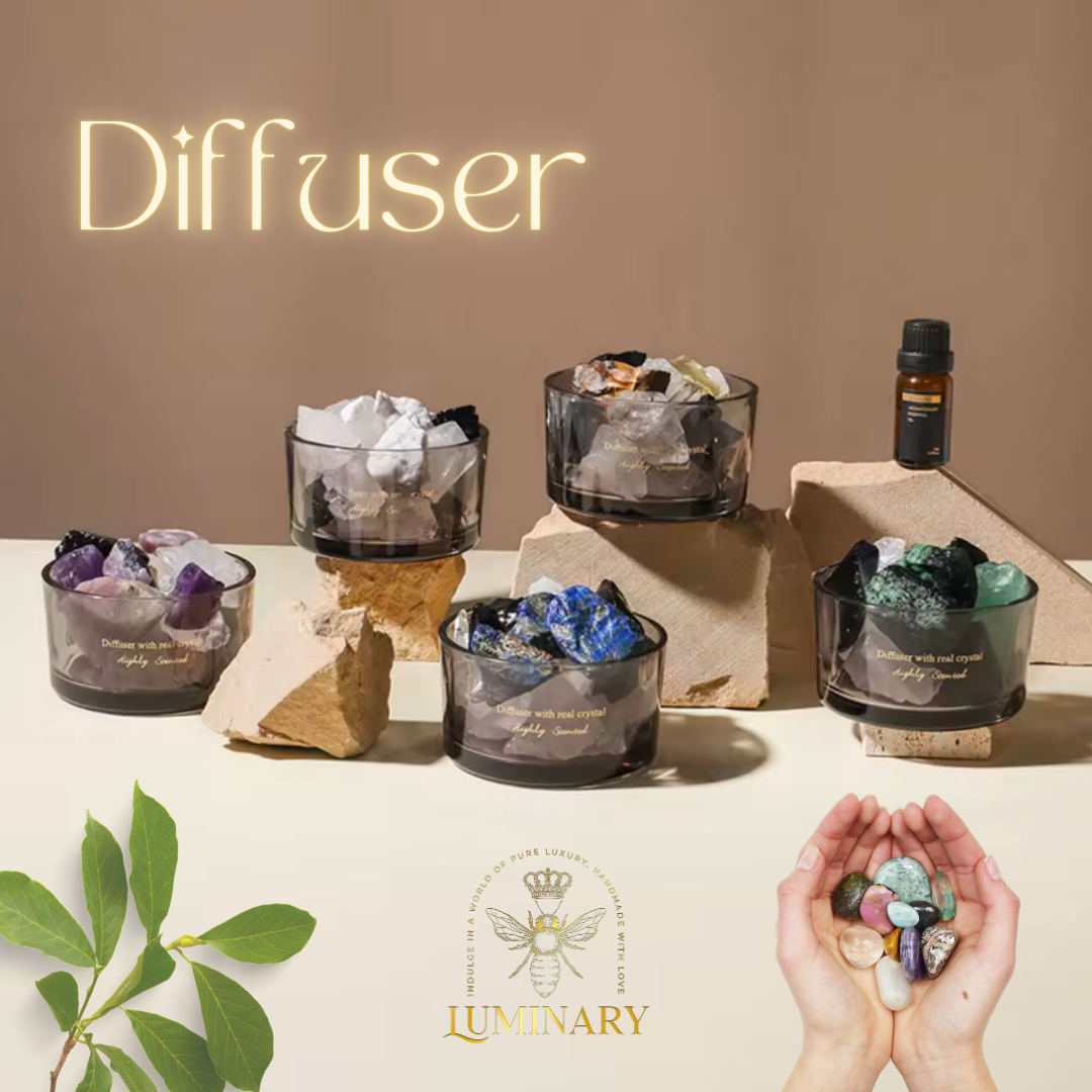 Crystal Plus Fragrant Essential Oil Gift Box Exquisite Gift Packaging
