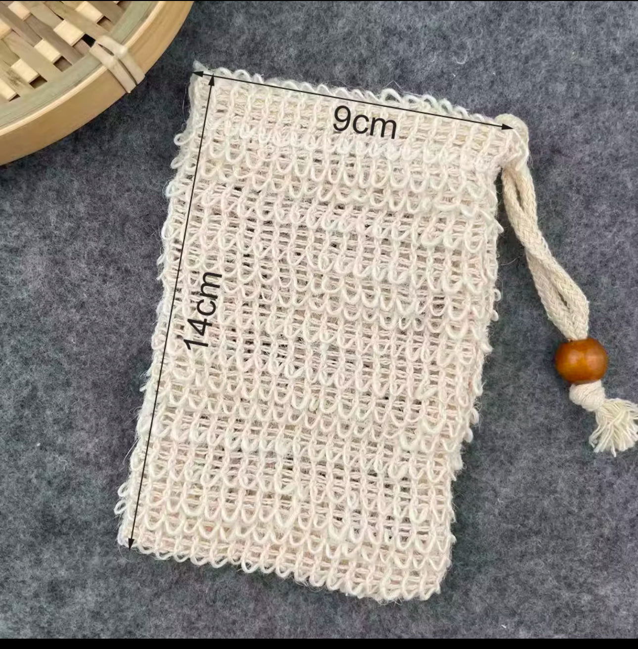 Eco-Friendly Exfoliating Soap Pouch